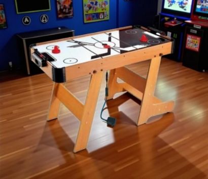 صورة لعبة طاولة هوكي أطفال كهربائية متعدد الالوان